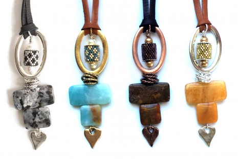 Larvakite, Black Gold Amazonite, Agua Nueva, Yellow Jade